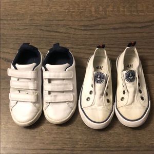 H&M toddler sneakers, both size 9